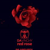 Da Vinci Red Rose